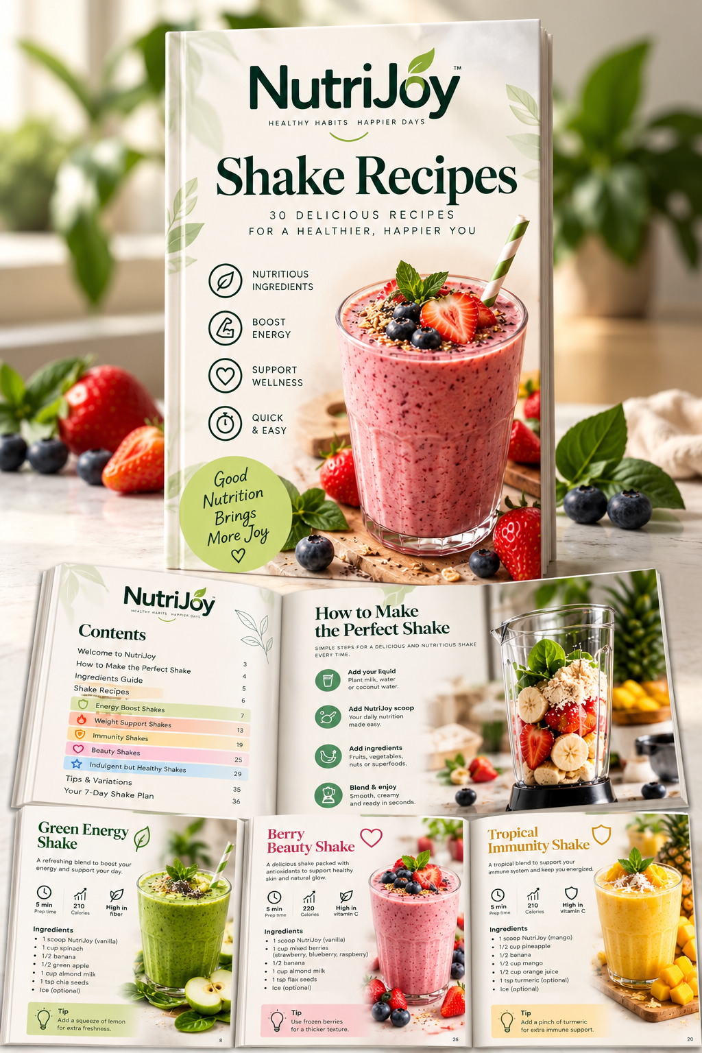 NutriJoy – בלנדר אישי נייד לשייקים טריים בכל מקום